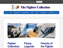 Tablet Screenshot of fighter-collection.com